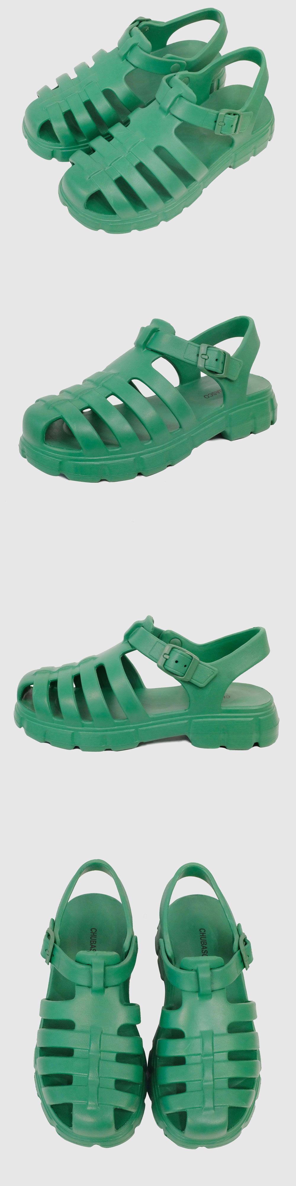 CHUBASCO CIELO WOMEN SANDAL CL2306 GREEN :: WALALAND(왈라랜드)