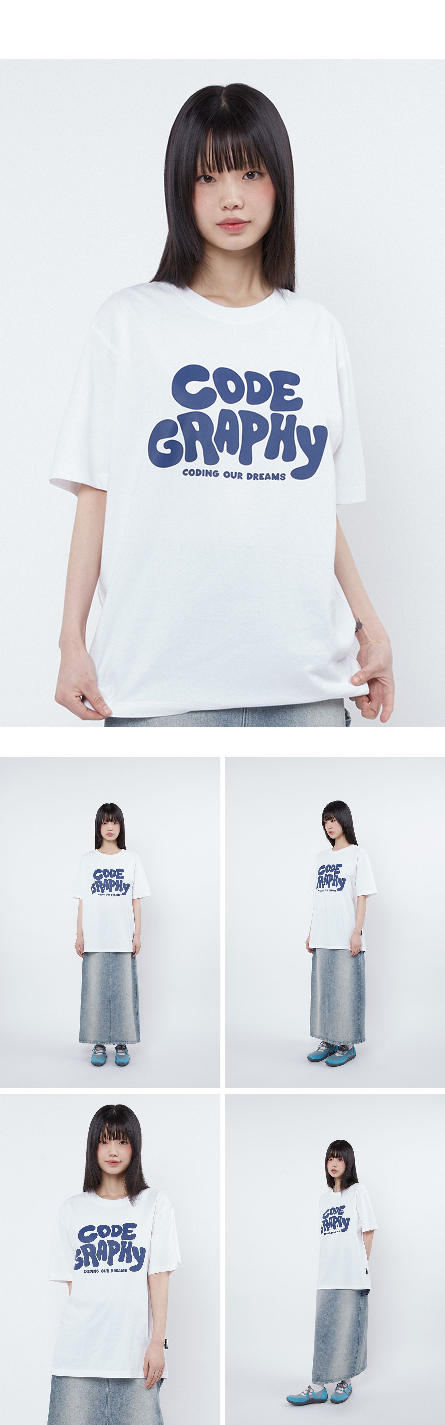 Codegraphy JELLY logo short sleeve t-shirt_3COLOR