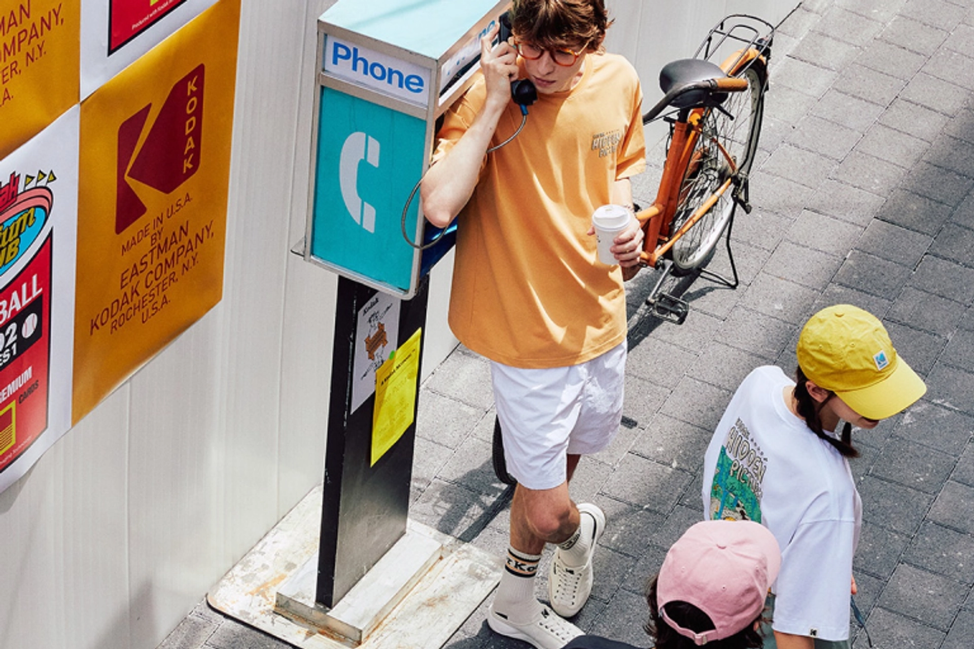 [ KODAK ] FILM SLIDE エアロクール T-SHIRT KODAK☆大人気☆フィルムスライドエアロクール半袖Tシャツ♪