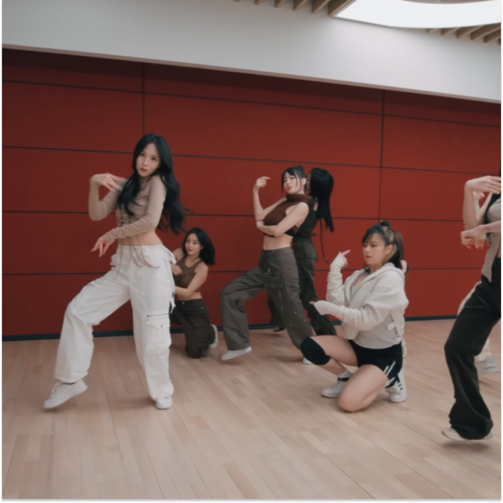 CONTENT - TWICE MINA YouTube ONE SPARK choreography video