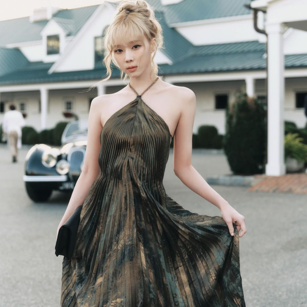 Polo Ralph Lauren ミニワンピース〜aespa ウィンターさん着用〜 CONTENT - aespa Winter Ralph Lauren Spring 2025 Show Dress