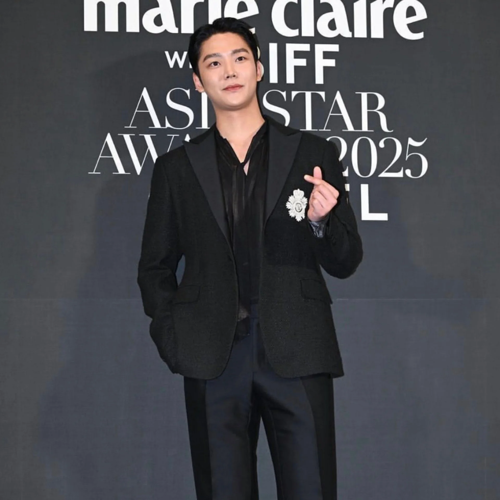 Actor Rowoon styled in WALA Design Lab’s Tweed Covered Jacket