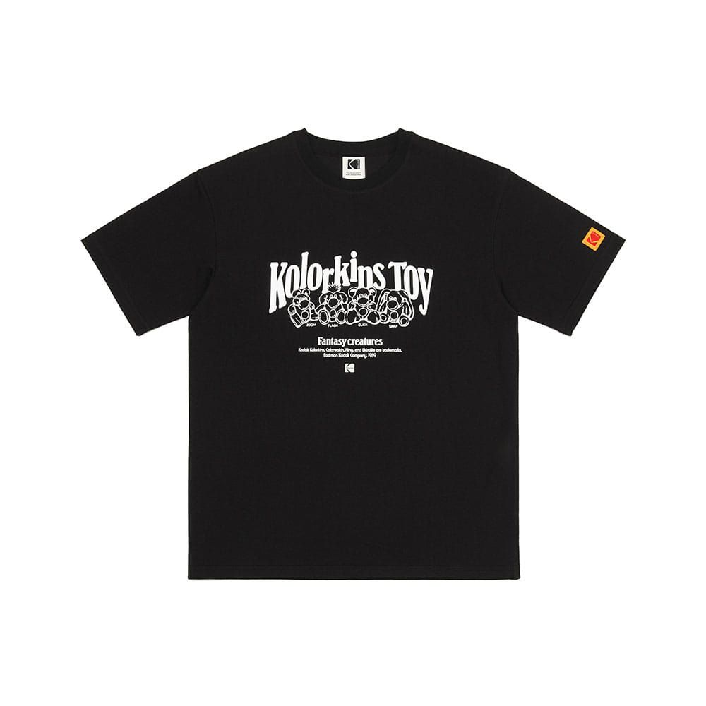 [ KODAK ] ブリーズ SHORT SHIRT Kodak Apparel Unisex Stripes Semi Oversized Short Sleeve Tee