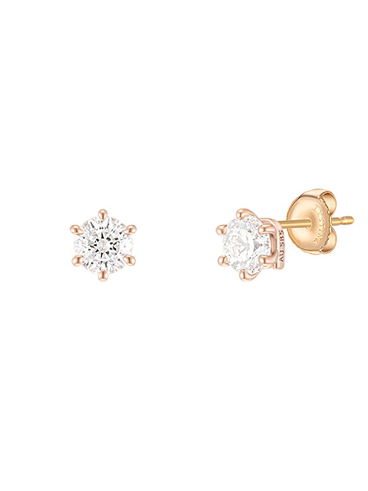 제이에스티나] WHITEMOND 14K 귀걸이 (JJMBEQ1BS502R4000