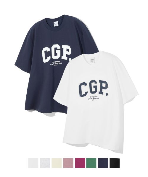 [CGP] CGP ARCH LOGO COLORED MELANGE T-SHIRT ★大人気★ COOL CGP Arch Logo T-Shirt – YZ
