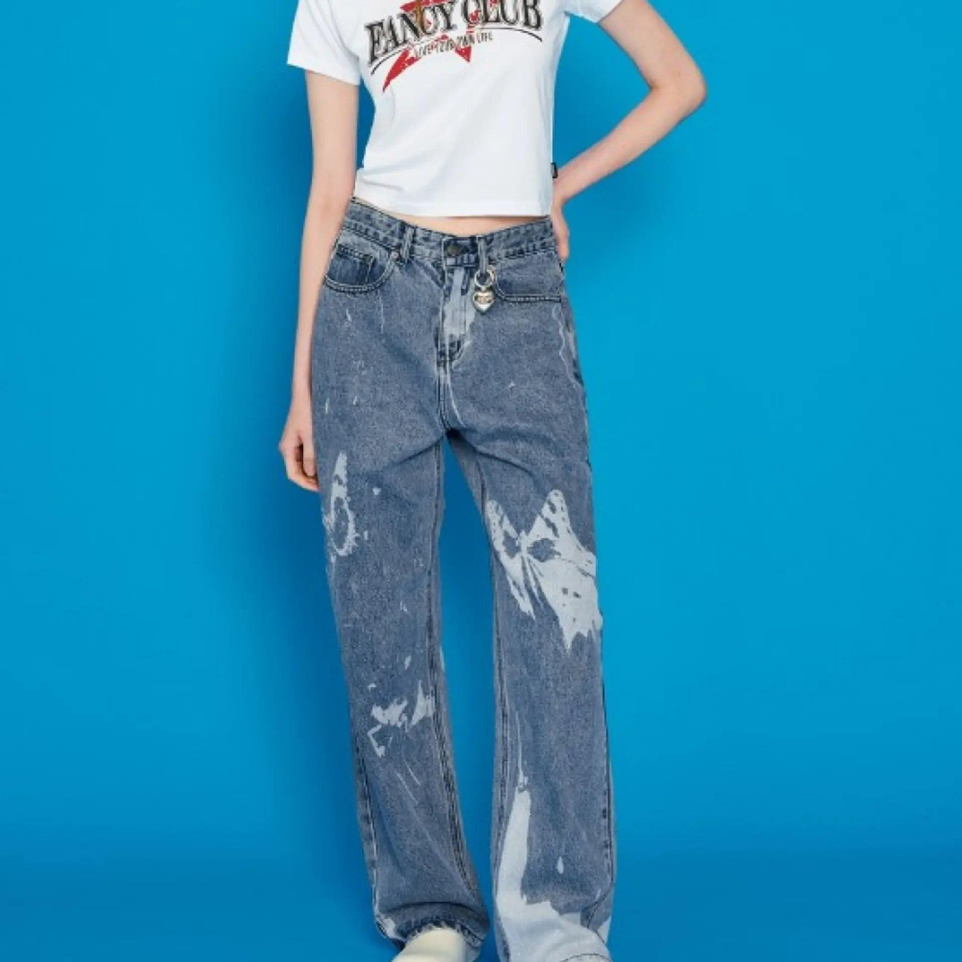 ☆NASTY FANCY CLUB☆ NF PETRICOT T BLKFQB105 TOP - [FANCY CLUB]