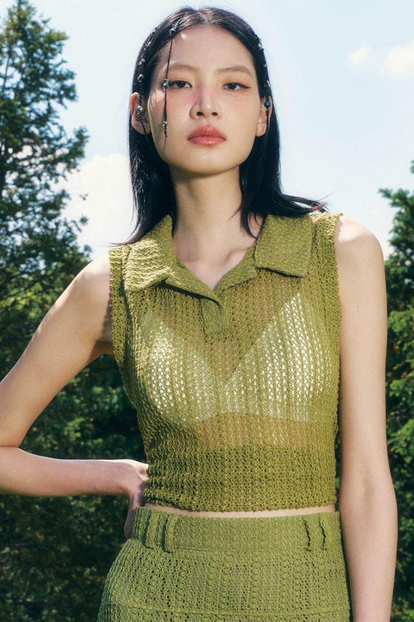 CONTENT - Hyeseon Choi Instagram knit vest :: WALALAND(왈라랜드)