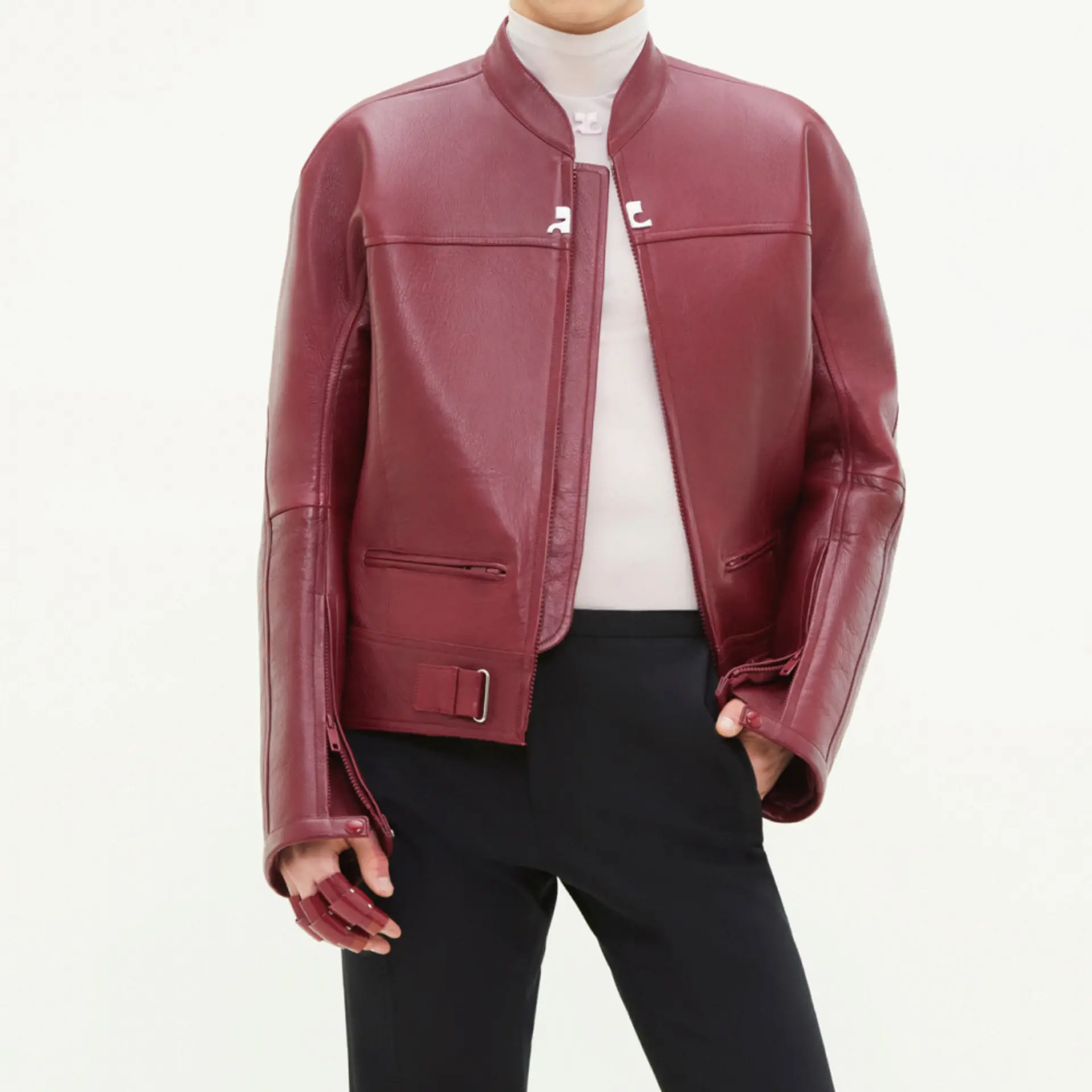 ★韓国人気★BADBLOOD★ICN LEATHER JACKET MUE, exclusive distributor of BADBLOOD | ICN Reversible