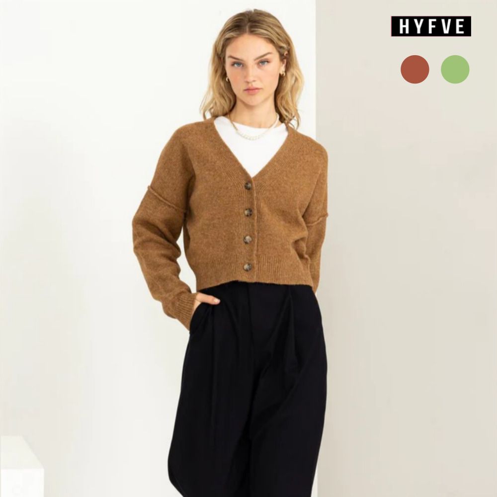CONTENT - TWICE TZUYU Airport Fashion Knit Cardigan