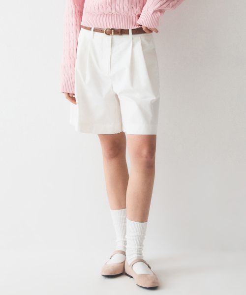 【WHO.A.U】SSteve embroidery half pants 숏팬츠 - 후아유닷컴