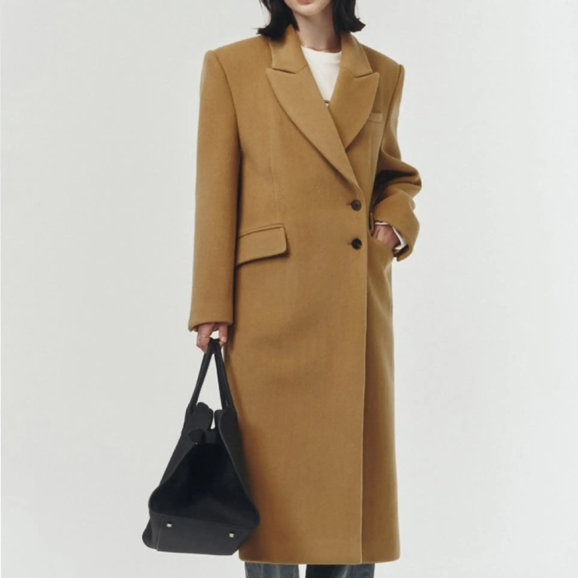 HYEON へヨンted cape camel今季 HYEON へヨンted cape camel今季
