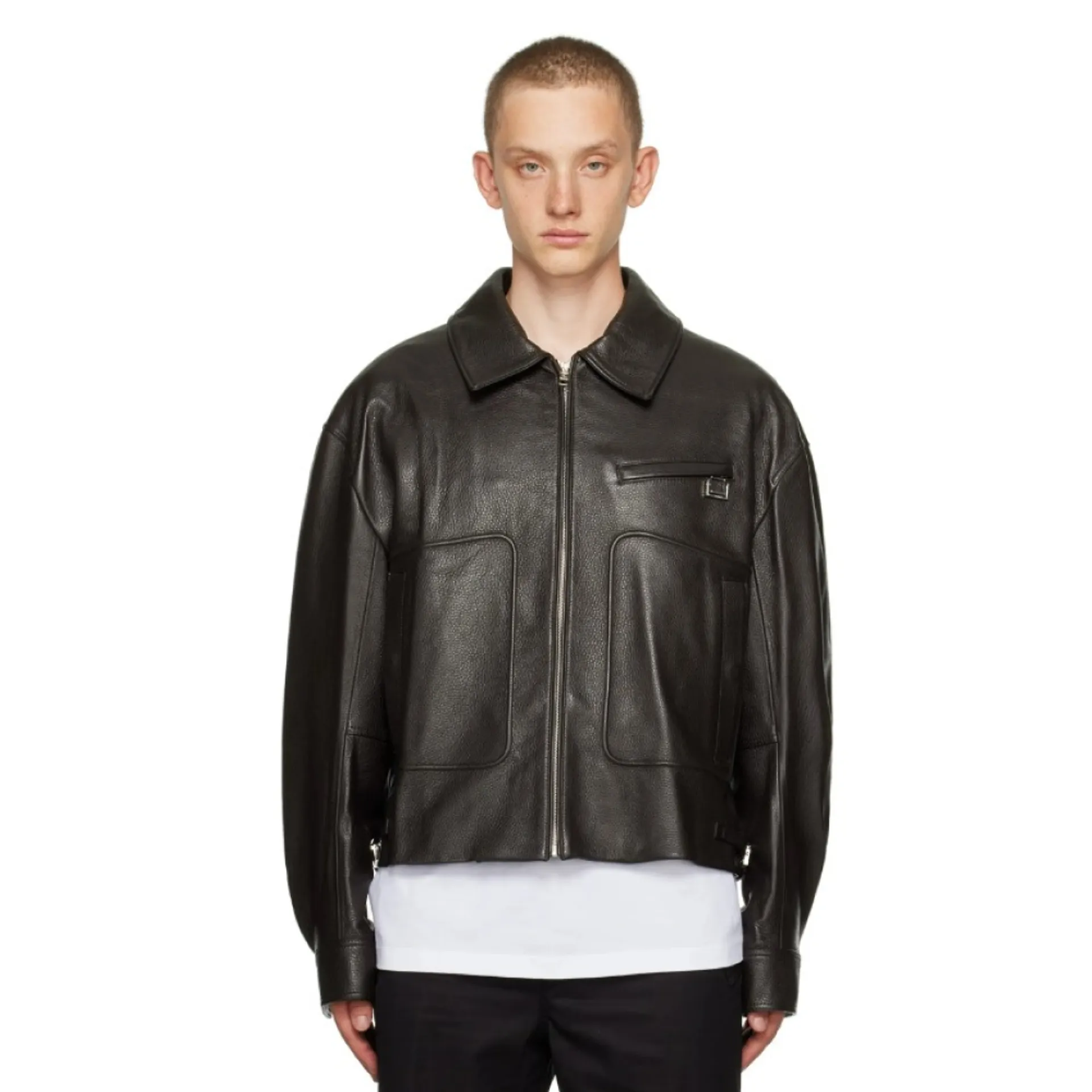 ジャケット・アウター Bohemian seoul leather blouson jumper BOHEMIAN SEOUL | 보헤미안서울 Bohemian Seoul Boheomseo