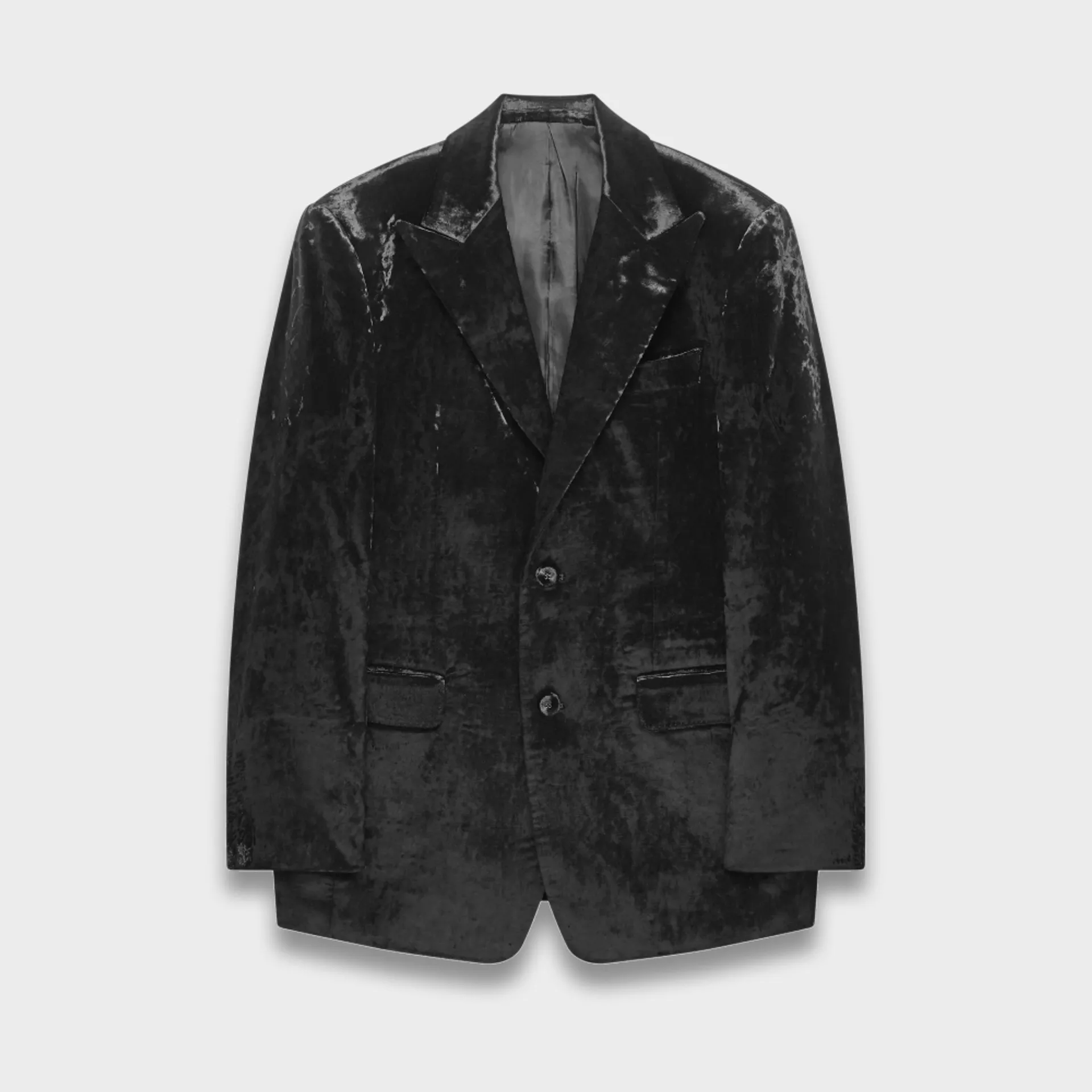 VUE D’OSO Black Liquid Velvet Set-Up (Black, White)