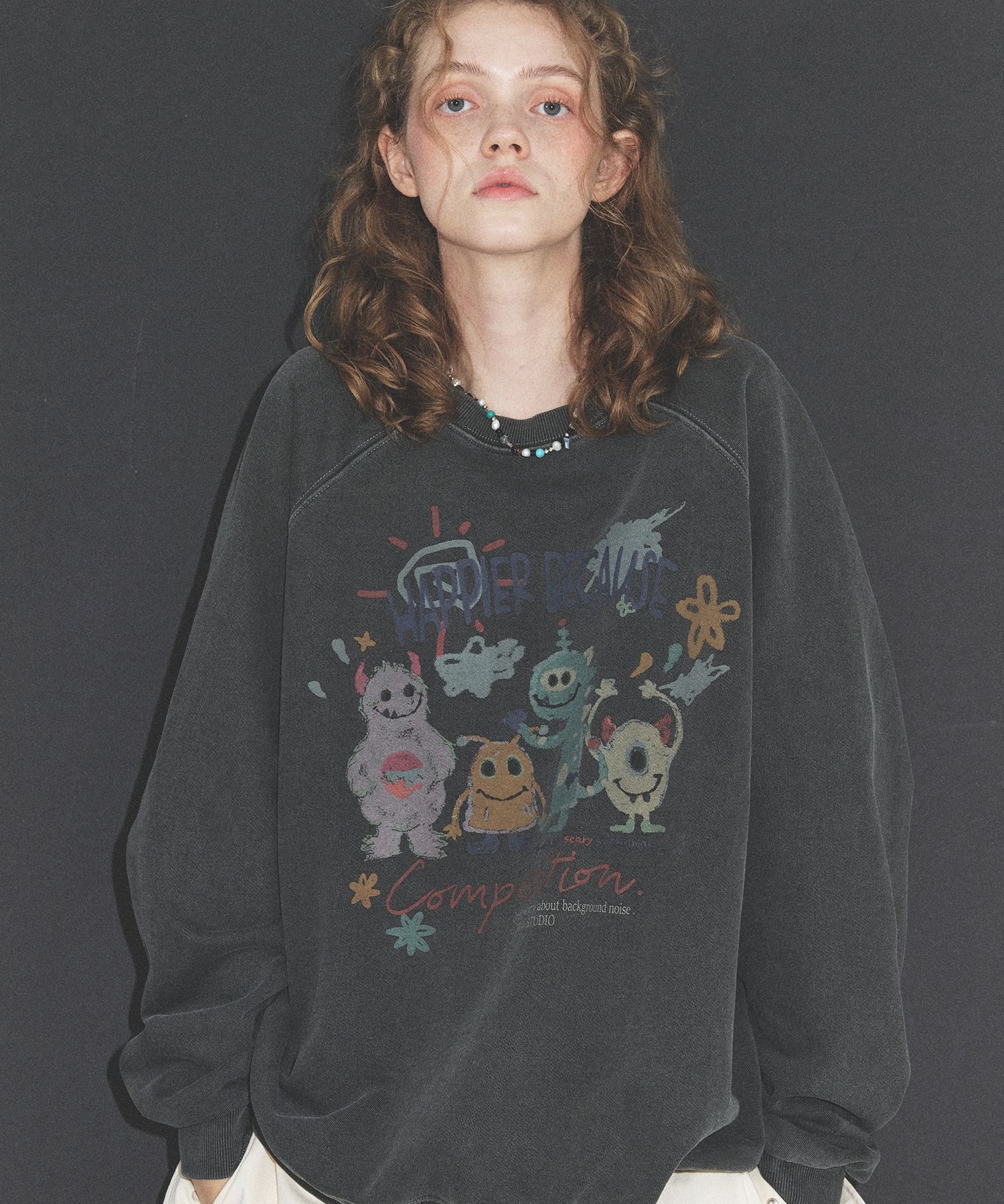 【CPGN STUDIO】24SS★ Carpediem Raglan Sweatshirt CPGN STUDIO :: WALALAND(왈라랜드)