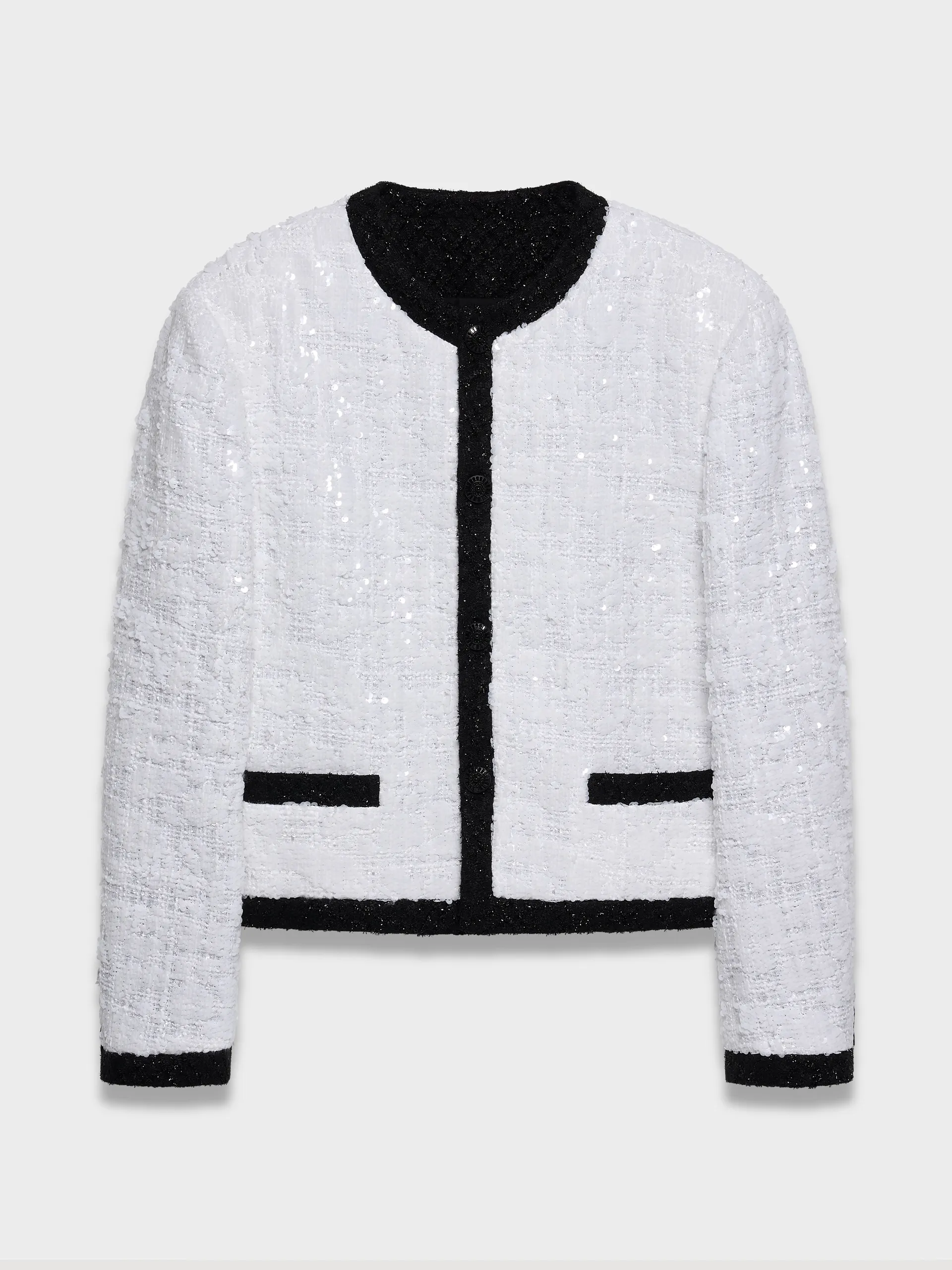 VUS D’OSO White Sequin Jacket