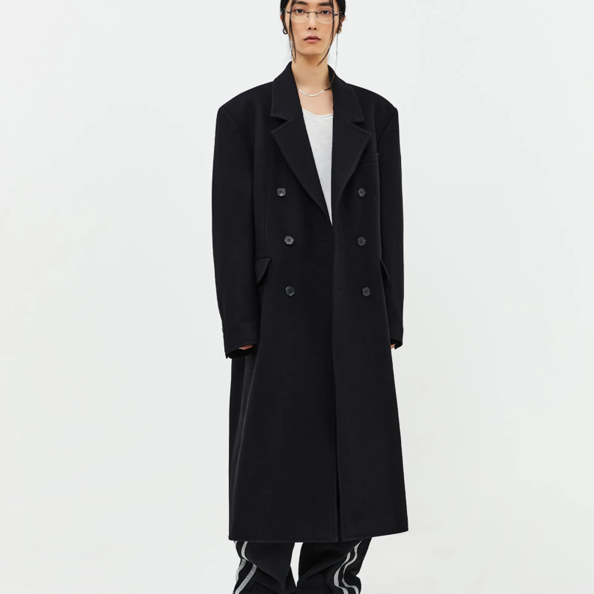名作【AlexanderLeeChang】SAKASAMA P COAT CONTENT - Moon Sang-min 2023 Asian Artist Awards Long Coat