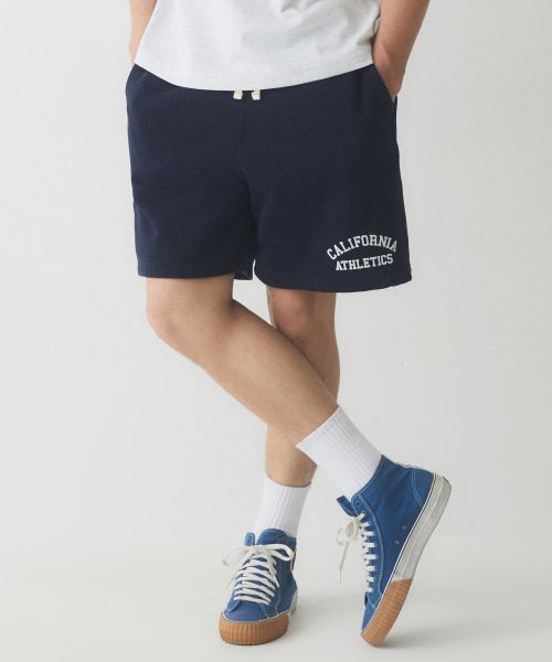 【WHO.A.U】SSteve embroidery half pants WHO.A.U :: WALALAND(왈라랜드)