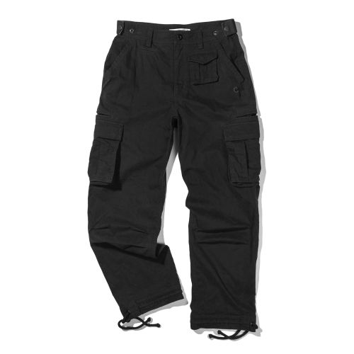 WOMEN CARGO PANTS BLACK :: WALALAND(왈라랜드)