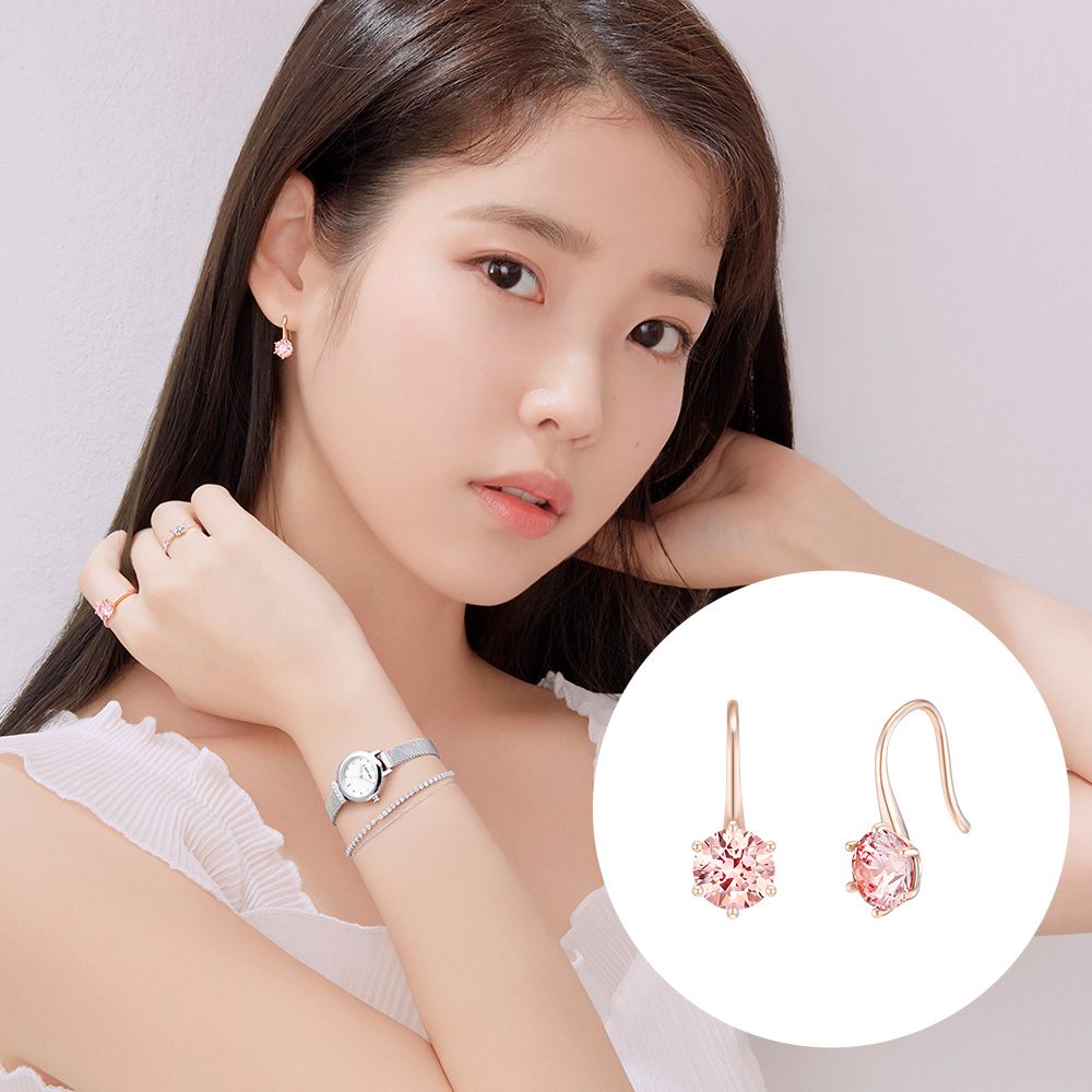 제이에스티나] WHITEMOND 14K 귀걸이 (JJMBEQ1BF532R4000