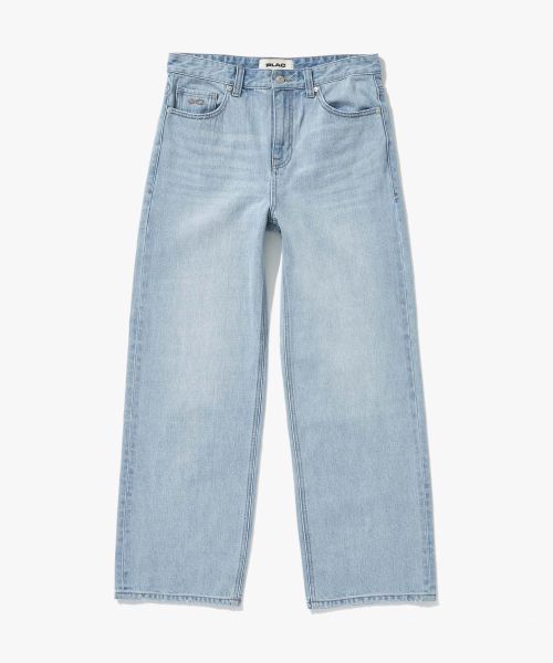 【courreges】BTS ジミン着用 light-wash wide-leg jeans デニム courreges】BTS ジミン着用 light-wash wide-leg jeans デニム