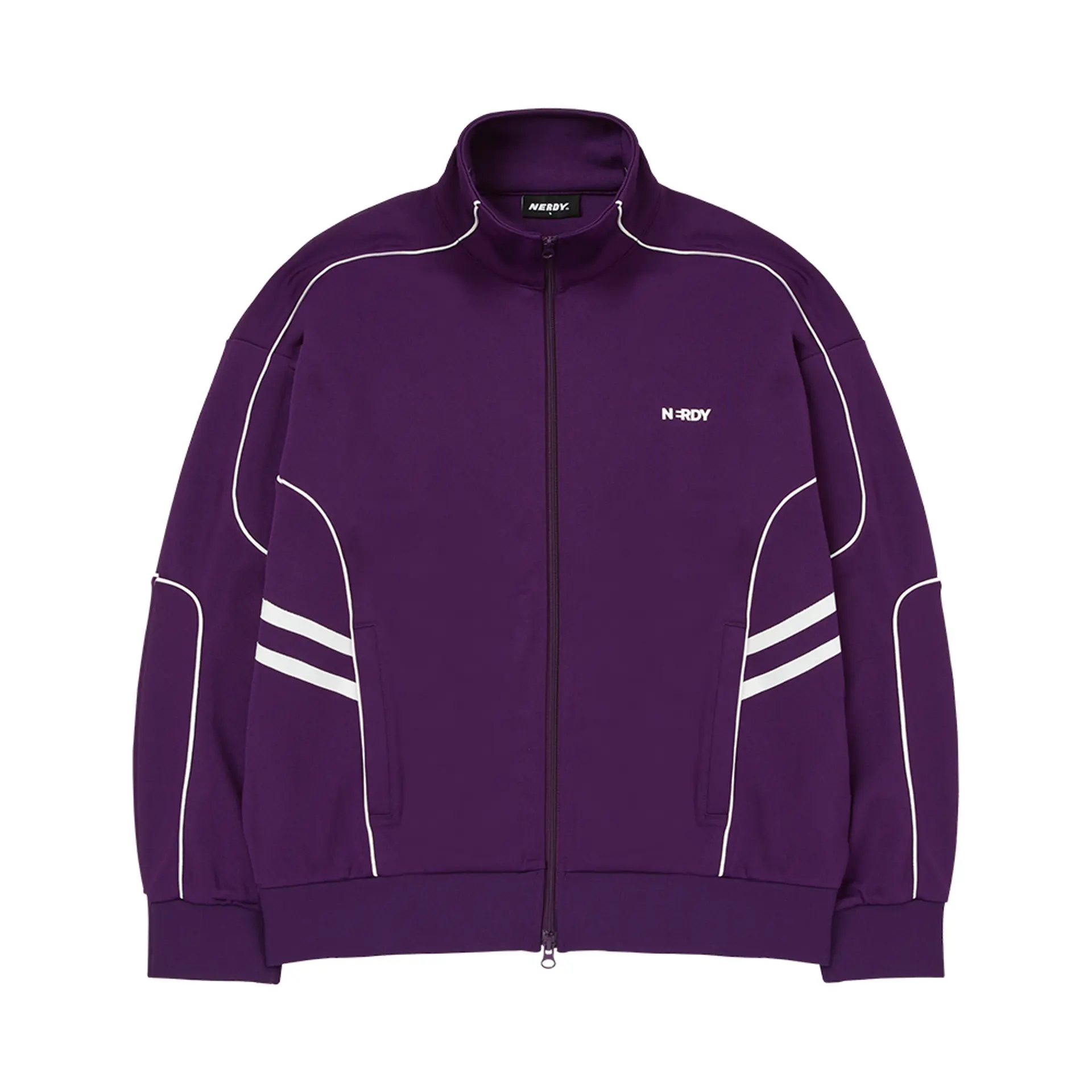 Varsity Track Jacket Black :: WALALAND(왈라랜드)