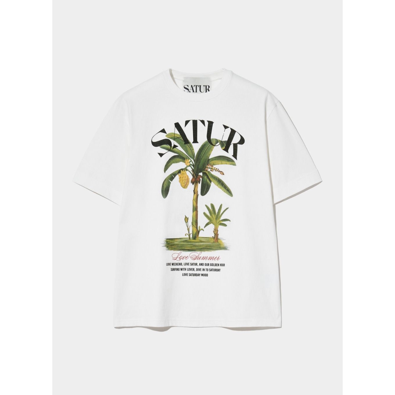 Paris Metro Graphic Short Sleeve T-shirt White Blue
